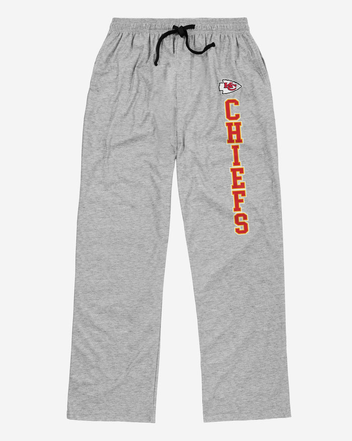 Kansas City Chiefs Athletic Gray Lounge Pants FOCO - FOCO.com