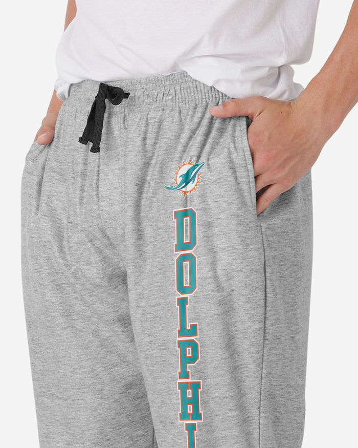 Miami Dolphins Athletic Gray Lounge Pants FOCO - FOCO.com