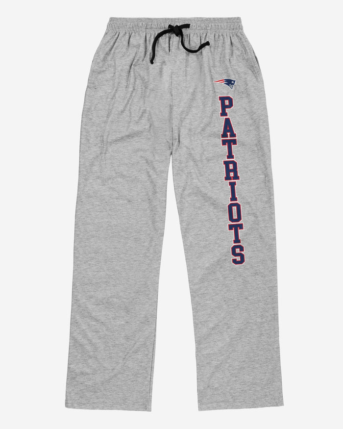 New England Patriots Athletic Gray Lounge Pants FOCO - FOCO.com