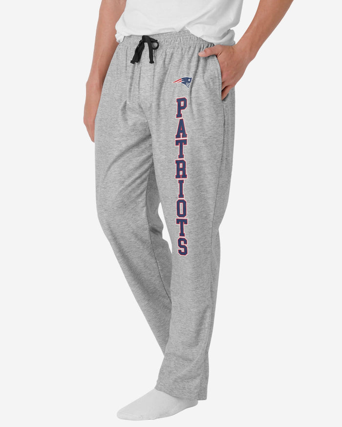 New England Patriots Athletic Gray Lounge Pants FOCO S - FOCO.com