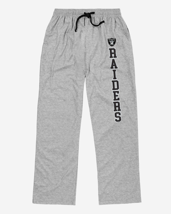 Las Vegas Raiders Athletic Gray Lounge Pants FOCO - FOCO.com