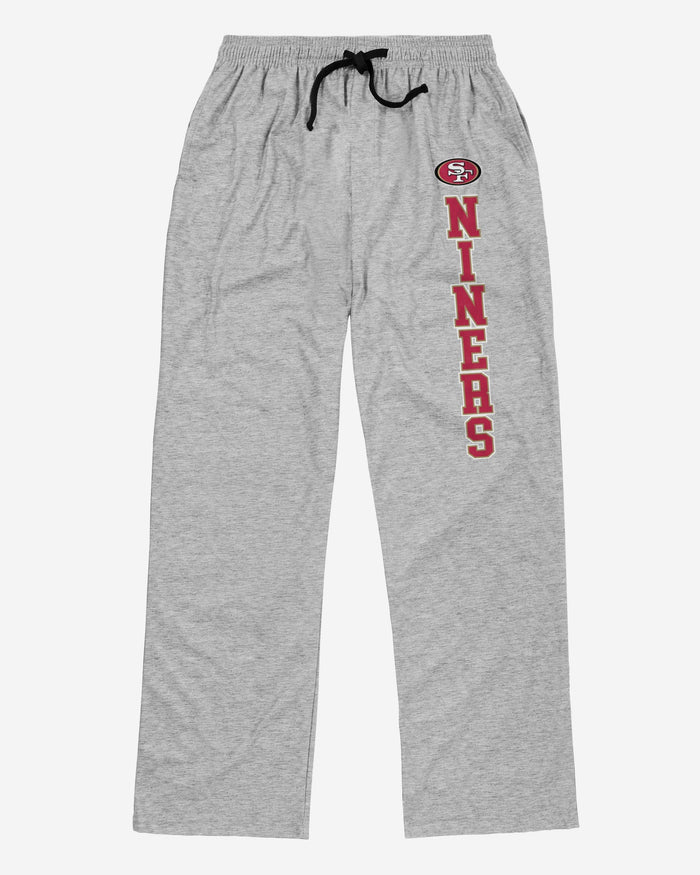 San Francisco 49ers Athletic Gray Lounge Pants FOCO - FOCO.com