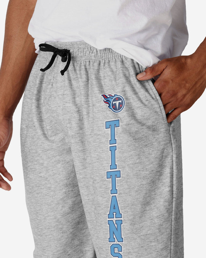 Tennessee Titans Athletic Gray Lounge Pants FOCO - FOCO.com