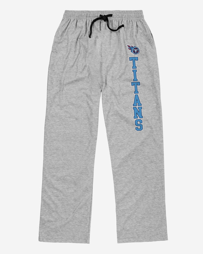 Tennessee Titans Athletic Gray Lounge Pants FOCO - FOCO.com