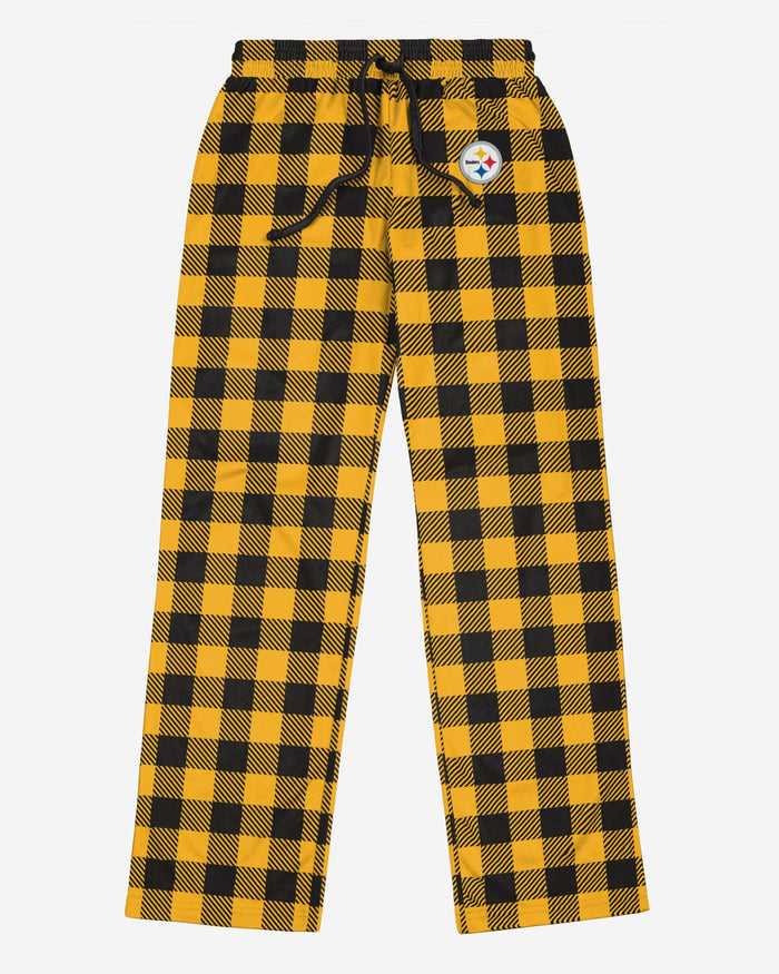 Pittsburgh Steelers Buffalo Check Lounge Pants FOCO - FOCO.com