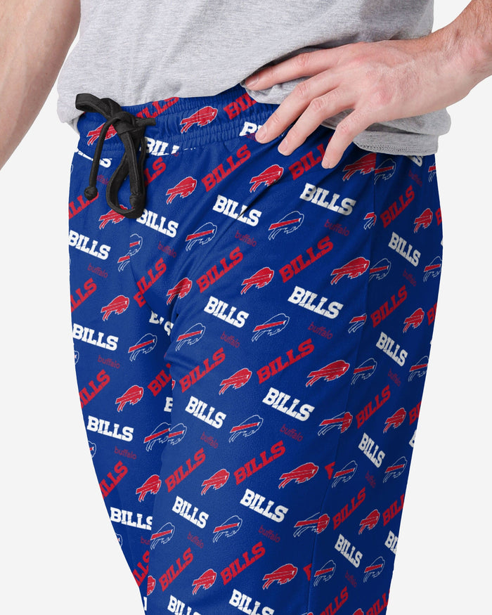 Buffalo Bills Repeat Print Lounge Pants FOCO - FOCO.com