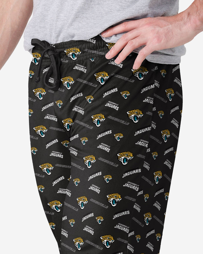 Jacksonville Jaguars Repeat Print Lounge Pants FOCO - FOCO.com