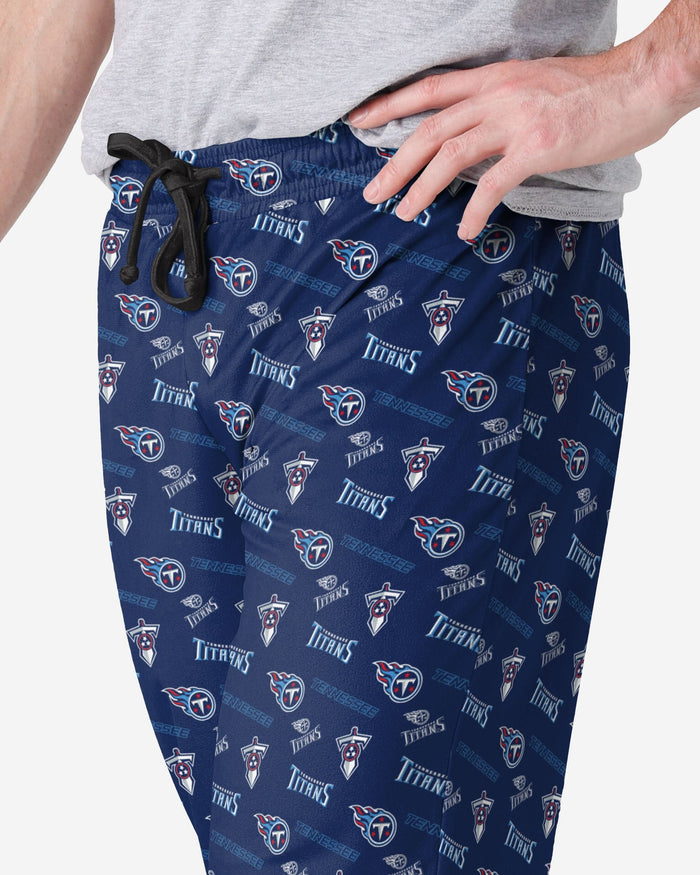 Tennessee Titans Repeat Print Lounge Pants FOCO - FOCO.com