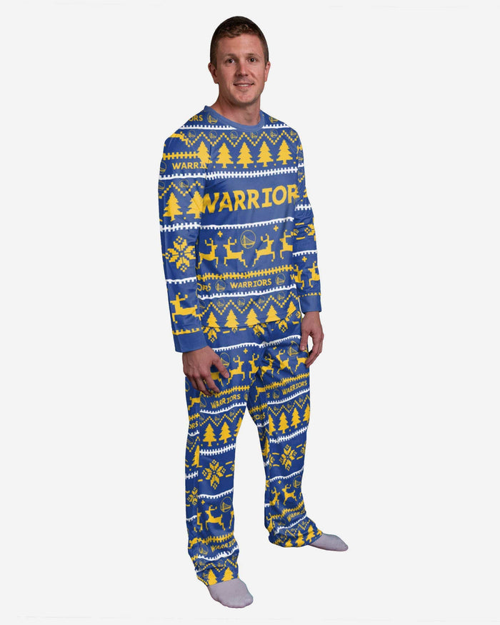 Golden State Warriors Family Holiday Pajamas FOCO S - FOCO.com