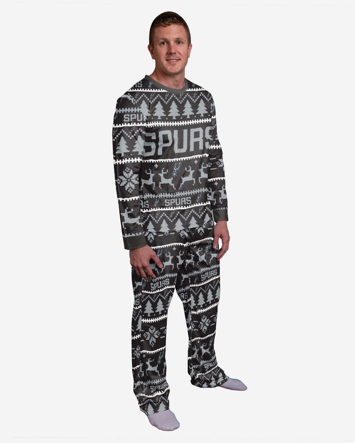 San Antonio Spurs Family Holiday Pajamas FOCO S - FOCO.com