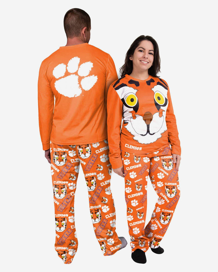 The Tiger Clemson Tigers Mascot Pajamas FOCO - FOCO.com