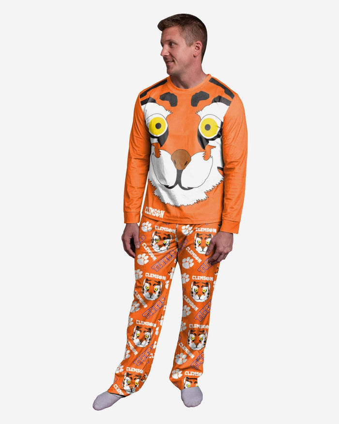 The Tiger Clemson Tigers Mascot Pajamas FOCO S - FOCO.com