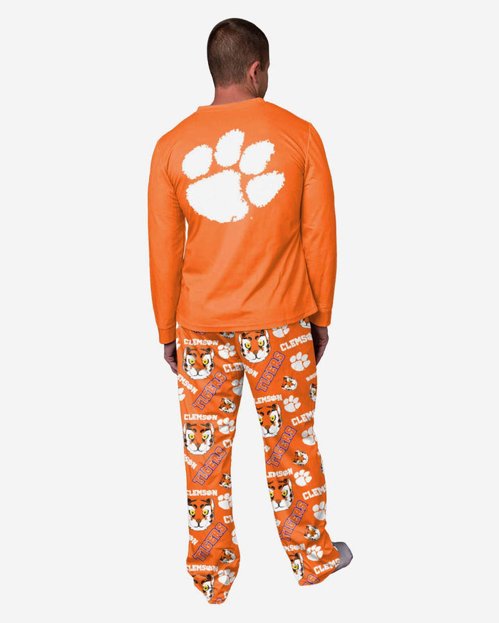 The Tiger Clemson Tigers Mascot Pajamas FOCO - FOCO.com