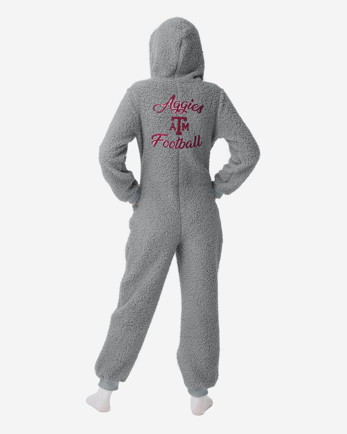 Texas A&M Aggies Womens Sherpa One Piece Pajamas FOCO - FOCO.com