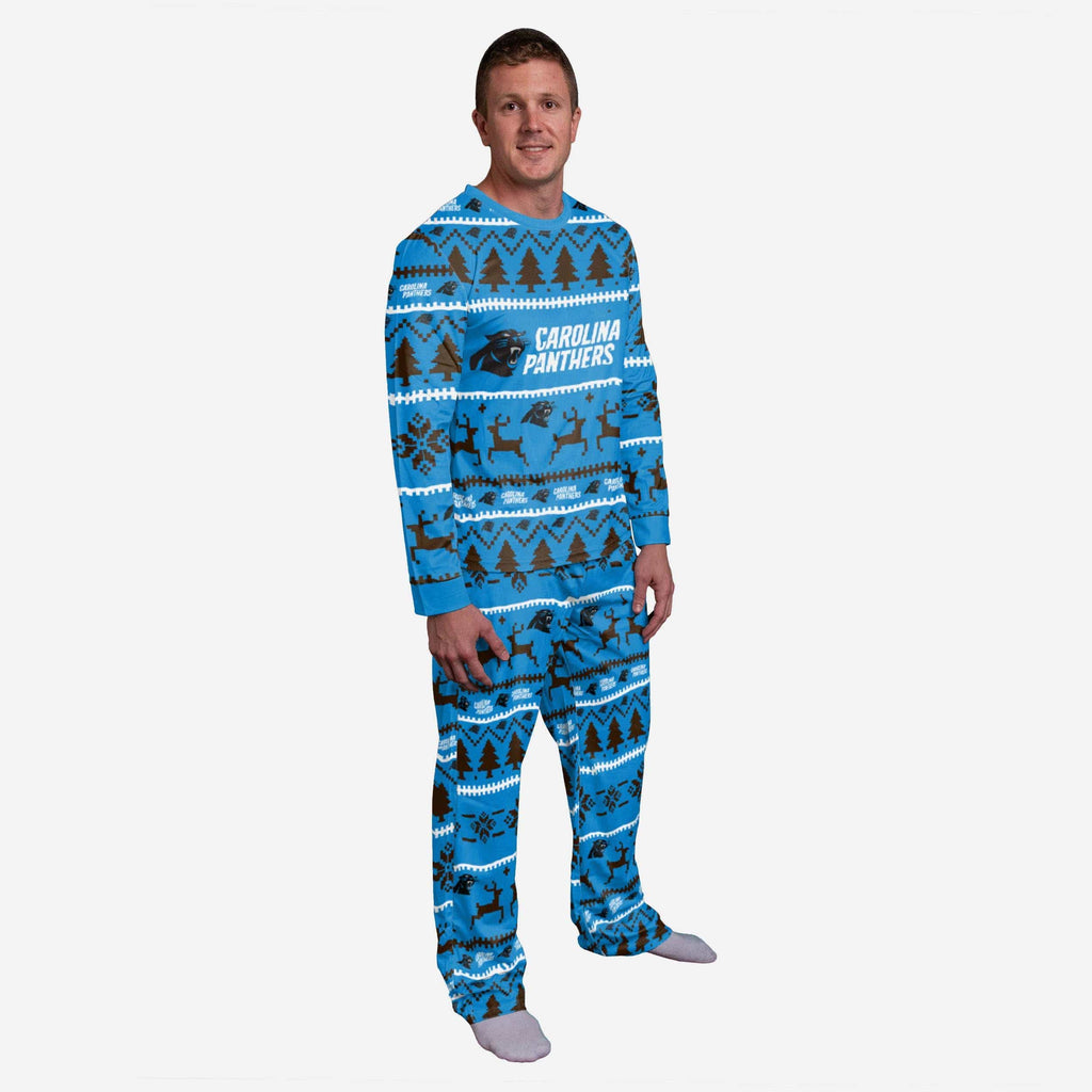 Carolina Panthers Family Holiday Pajamas FOCO S - FOCO.com