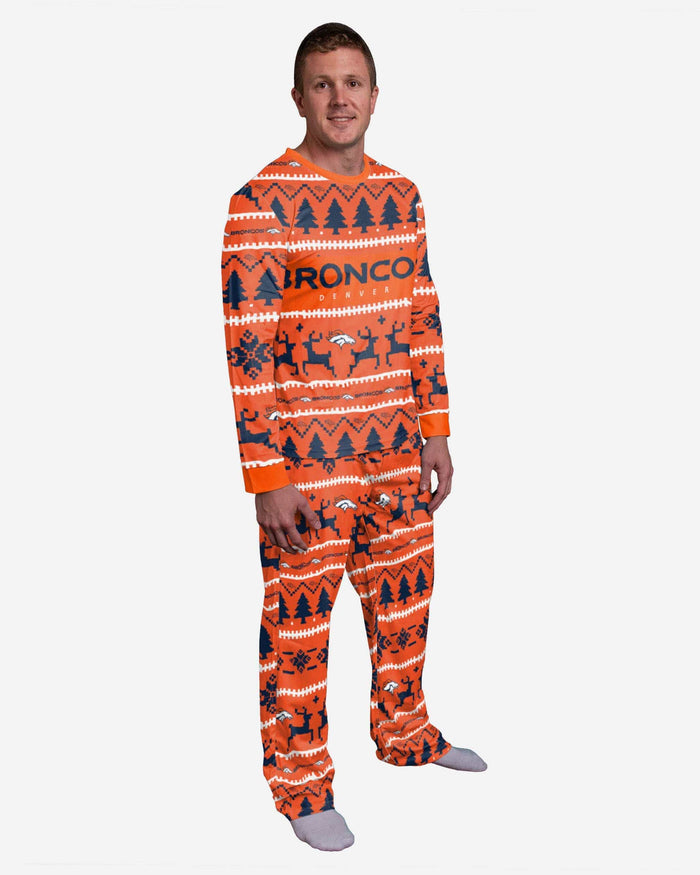 Denver Broncos Family Holiday Pajamas FOCO S - FOCO.com
