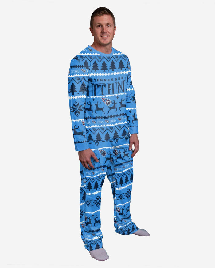 Tennessee Titans Family Holiday Pajamas FOCO S - FOCO.com