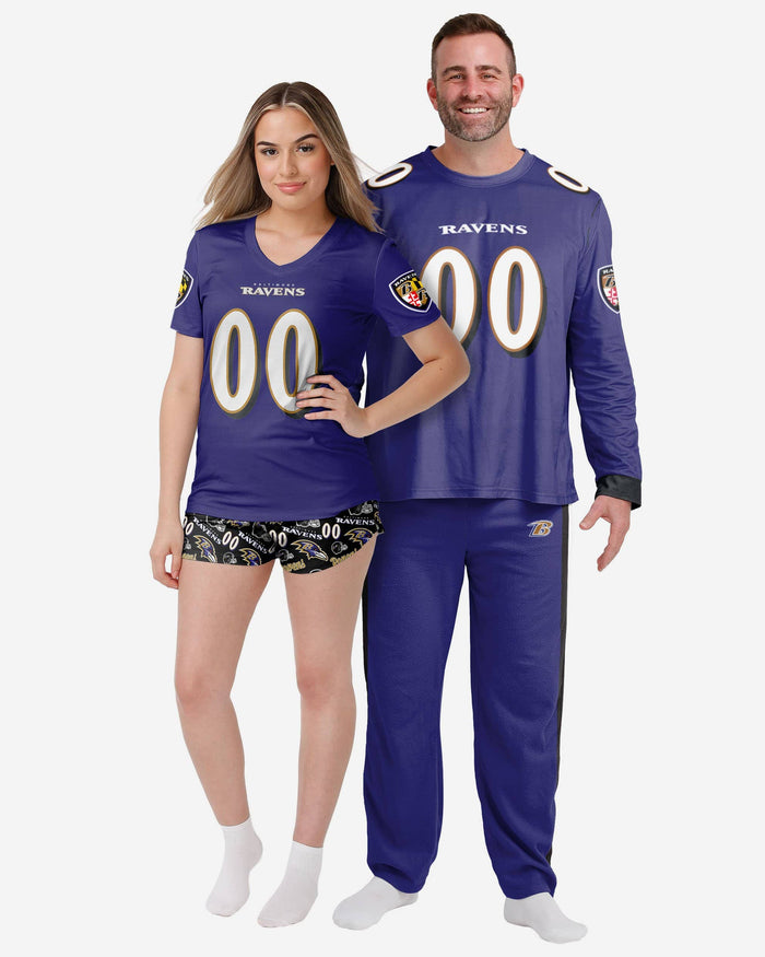 Baltimore Ravens Gameday Ready Pajama Set FOCO - FOCO.com