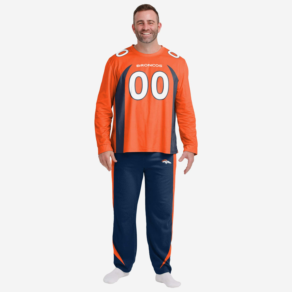 Denver Broncos Gameday Ready Pajama Set FOCO S - FOCO.com