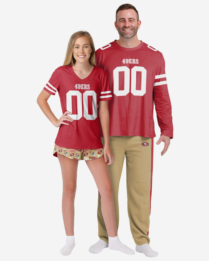 San Francisco 49ers Gameday Ready Pajama Set FOCO - FOCO.com