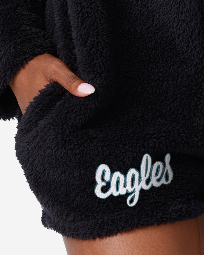 Philadelphia Eagles Womens Short Cozy One Piece Pajamas FOCO - FOCO.com