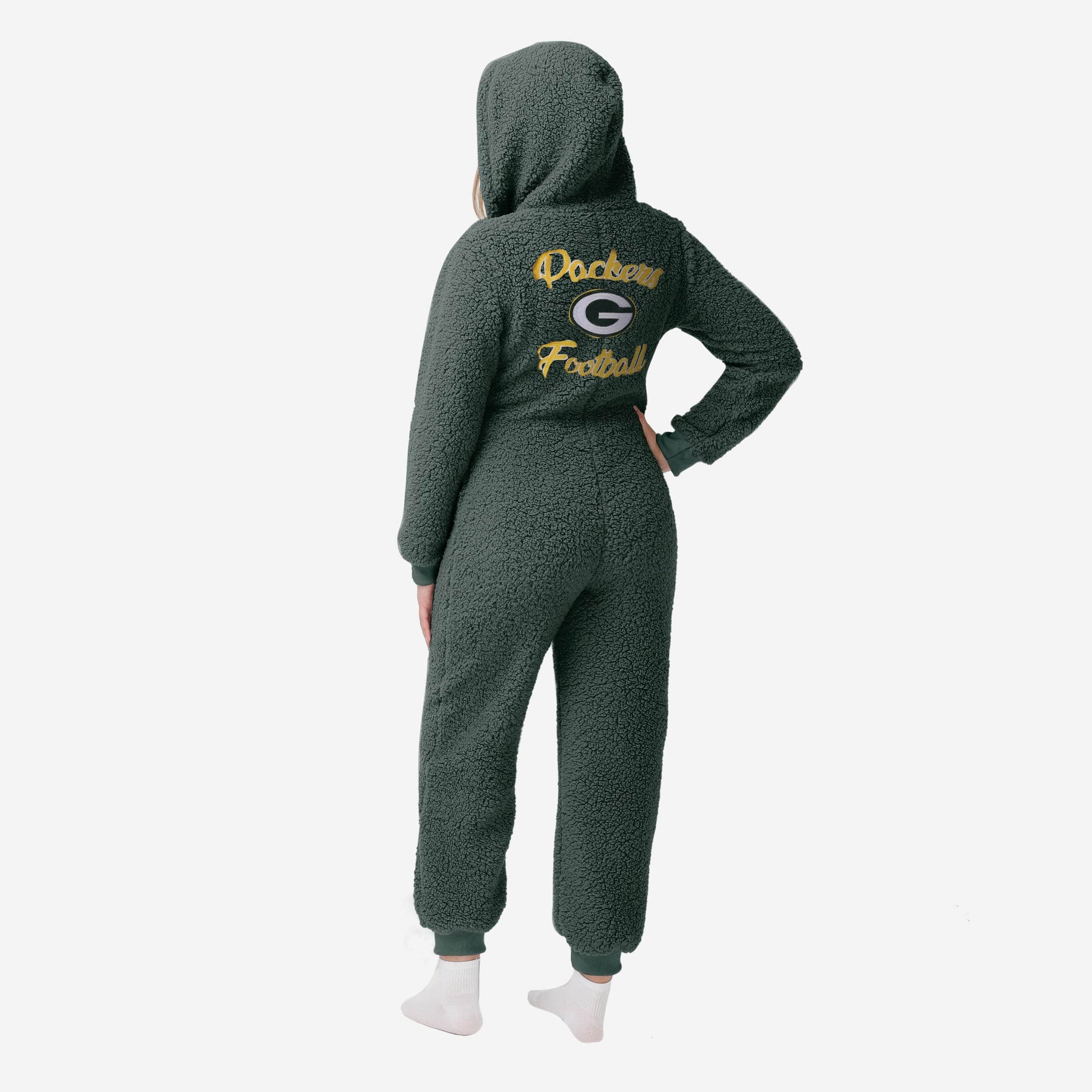 Nfl Green Bay Packers Girls' Fleece Hooded Sweatshirt : Target