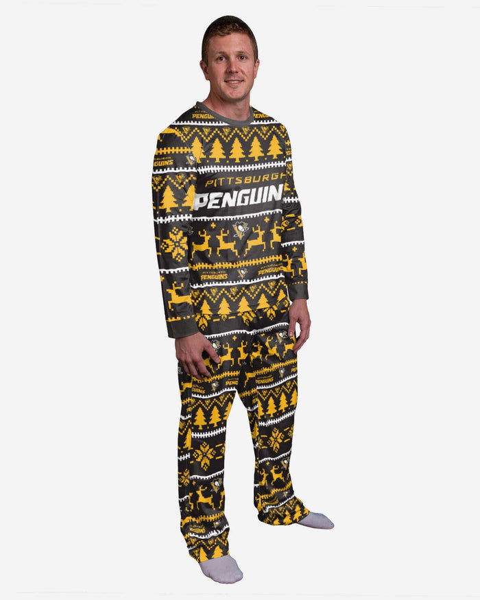 Pittsburgh Penguins Family Holiday Pajamas FOCO S - FOCO.com