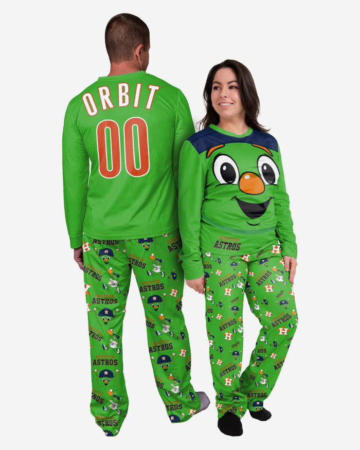 Orbit Houston Astros Womens Mascot Pajamas FOCO - FOCO.com