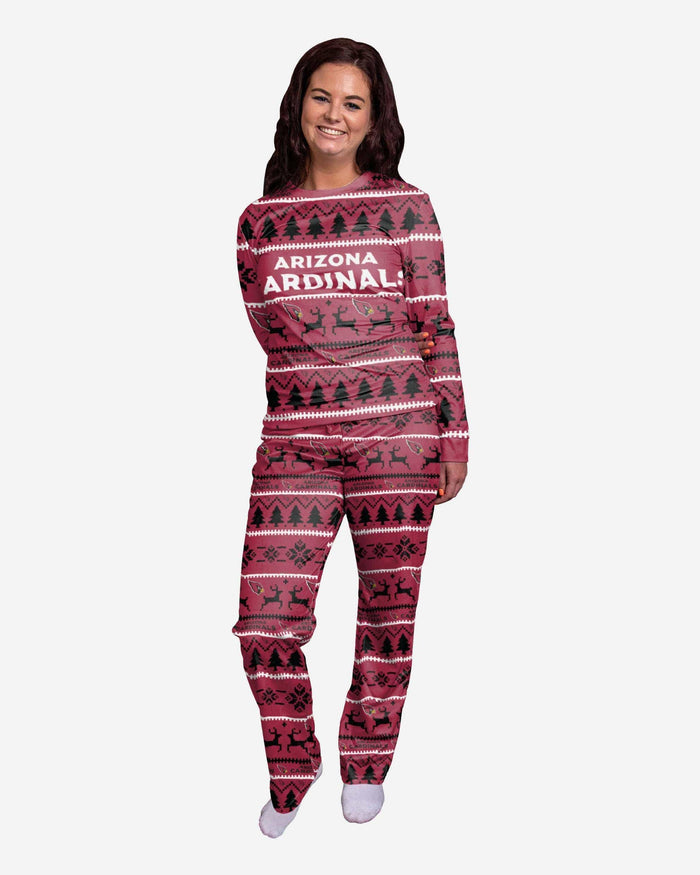 Arizona Cardinals Womens Family Holiday Pajamas FOCO S - FOCO.com