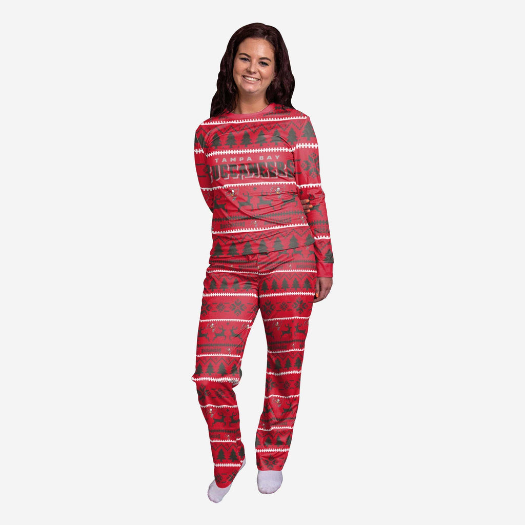 Tampa Bay Buccaneers Womens Family Holiday Pajamas FOCO S - FOCO.com