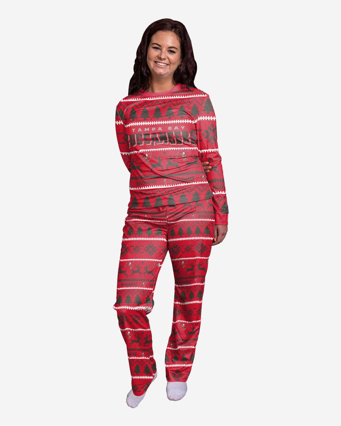 Tampa Bay Buccaneers Womens Family Holiday Pajamas FOCO S - FOCO.com