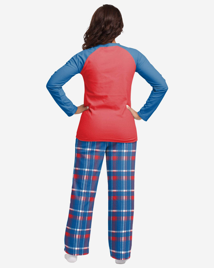Buffalo Bills Womens Plaid Family Holiday Pajamas FOCO - FOCO.com