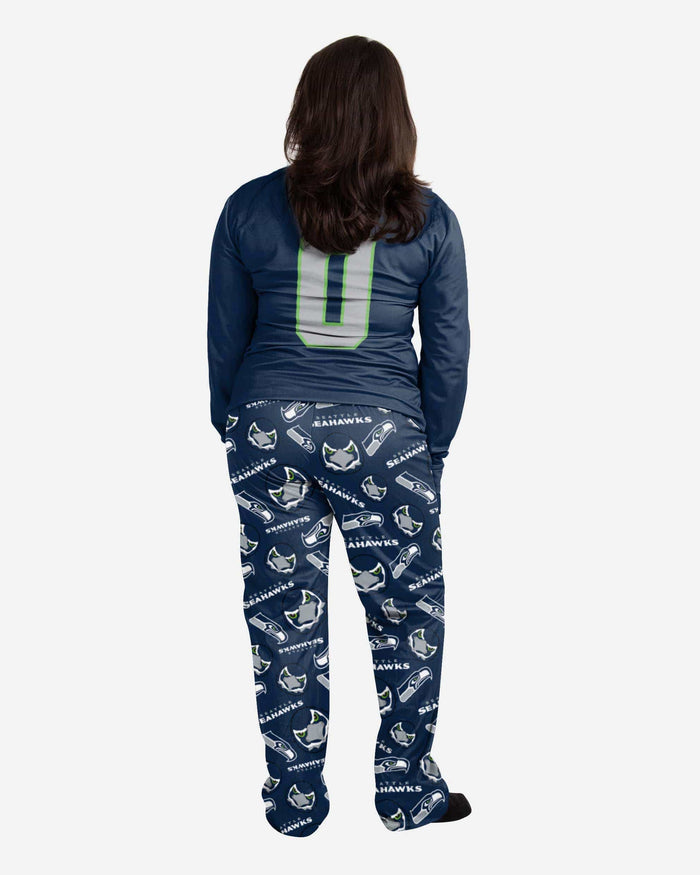 Blitz Seattle Seahawks Womens Mascot Pajamas FOCO - FOCO.com