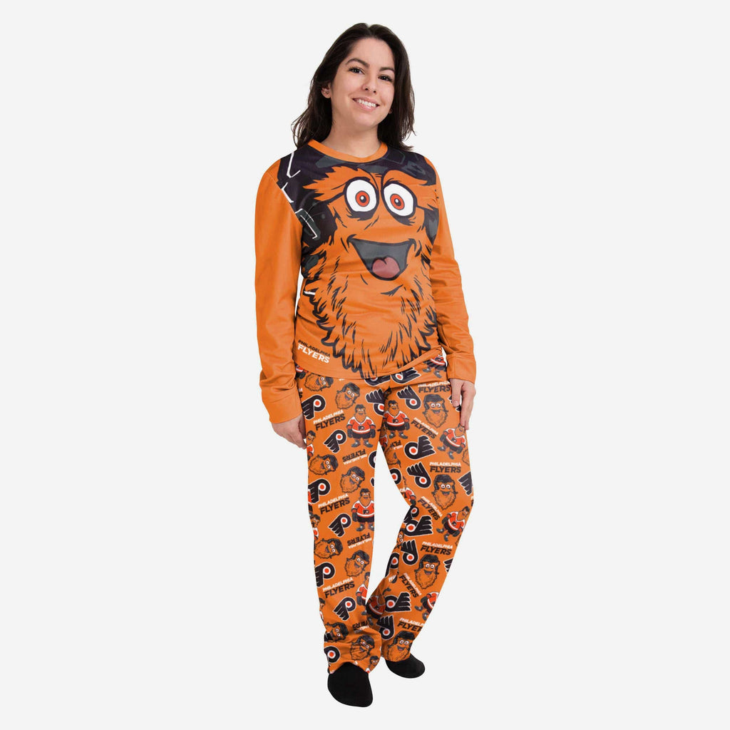 Gritty Philadelphia Flyers Womens Mascot Pajamas FOCO S - FOCO.com