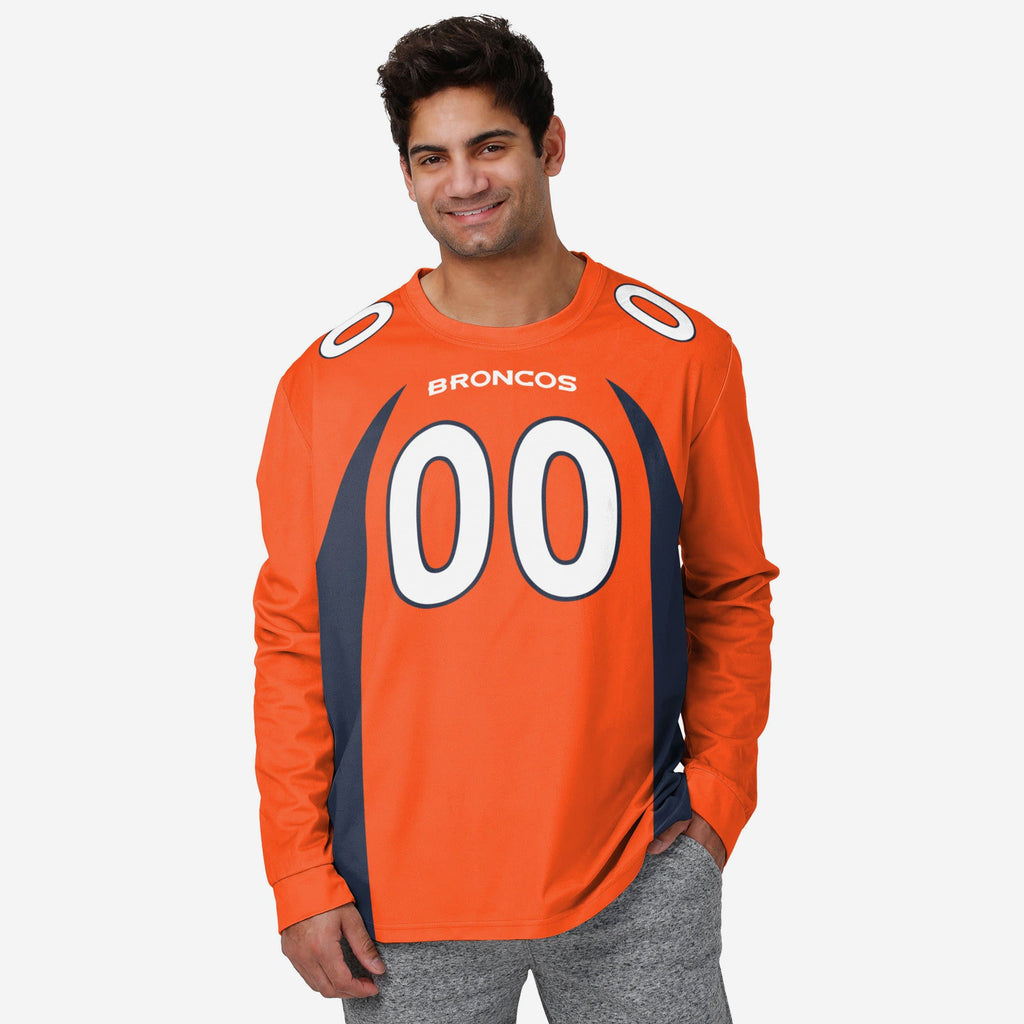 Denver Broncos Gameday Ready Lounge Shirt FOCO S - FOCO.com