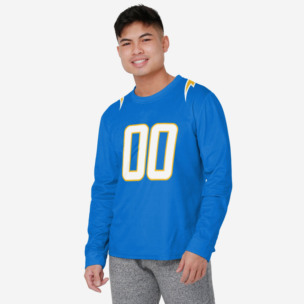 Los Angeles Chargers Gameday Ready Lounge Shirt FOCO S - FOCO.com