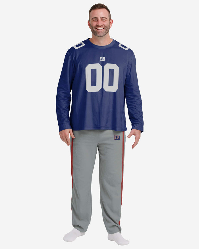 New York Giants Gameday Ready Lounge Shirt FOCO - FOCO.com
