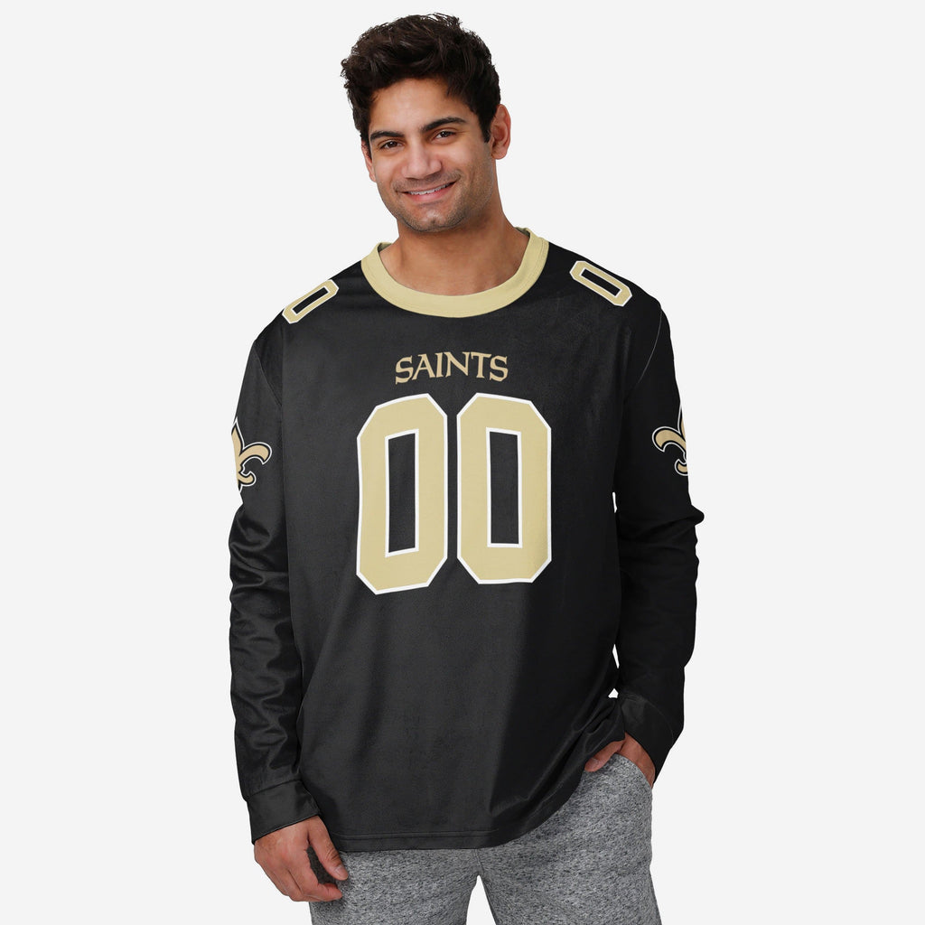 New Orleans Saints Gameday Ready Lounge Shirt FOCO S - FOCO.com