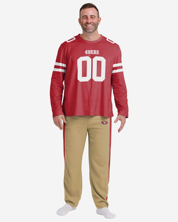 San Francisco 49ers Gameday Ready Lounge Shirt FOCO - FOCO.com