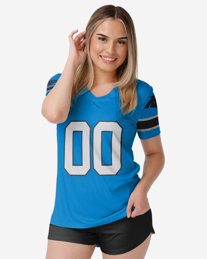 Carolina Panthers Womens Gameday Ready Lounge Shirt FOCO S - FOCO.com