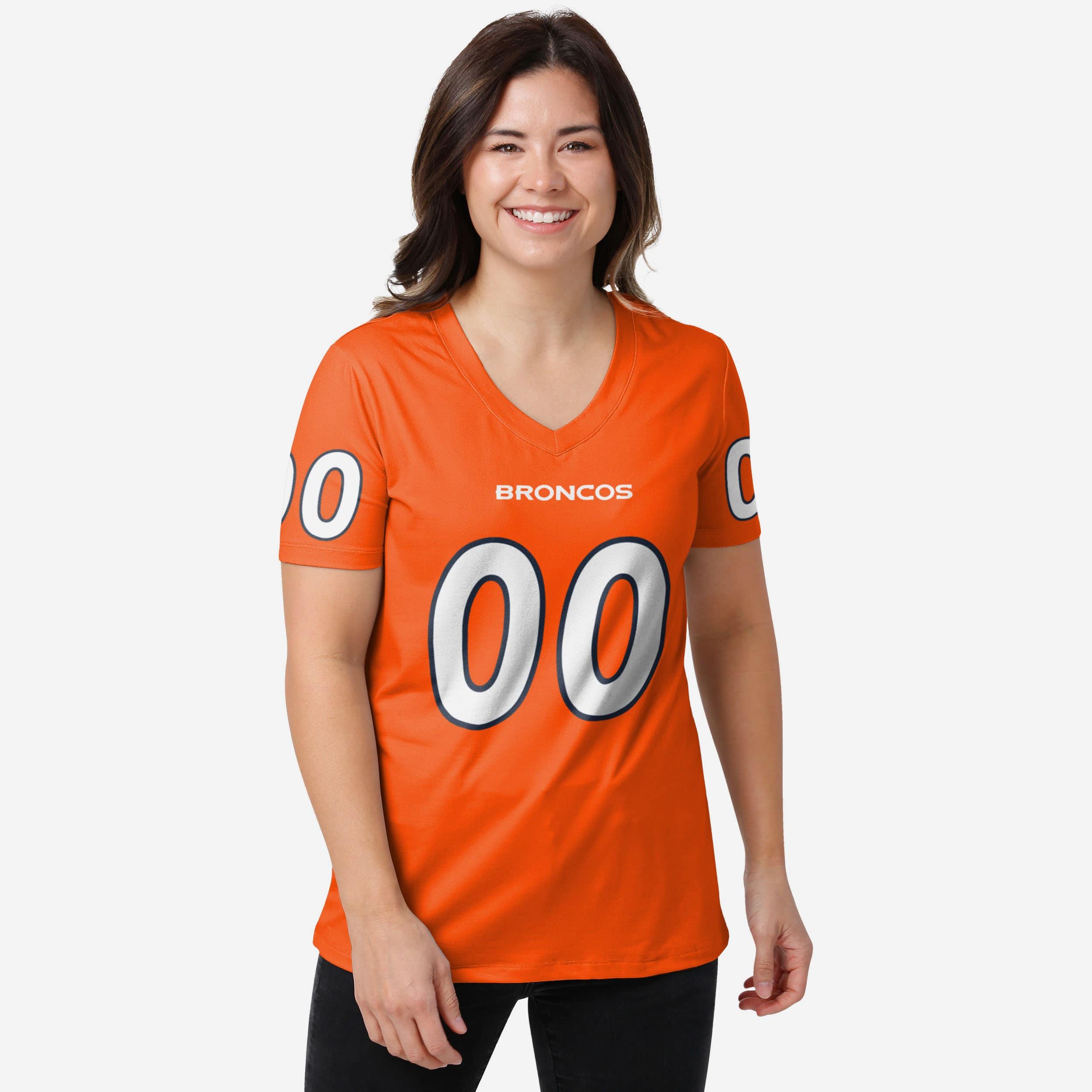 Denver Broncos Womens Gameday Ready Lounge Shirt FOCO