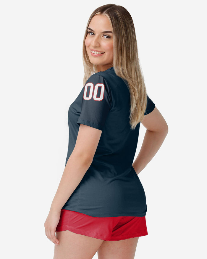 Houston Texans Womens Gameday Ready Lounge Shirt FOCO - FOCO.com