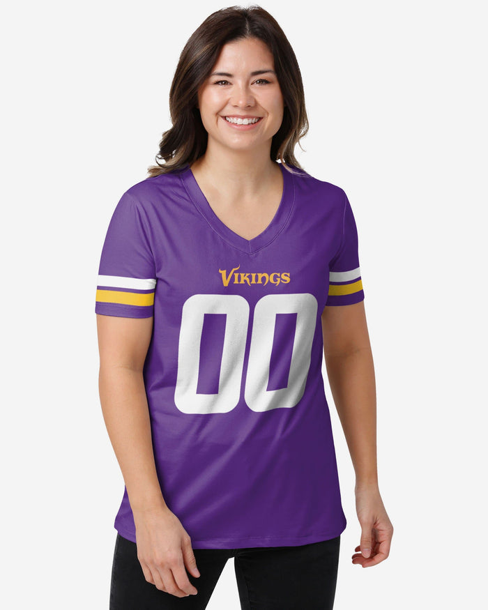 Minnesota Vikings Womens Gameday Ready Lounge Shirt FOCO S - FOCO.com