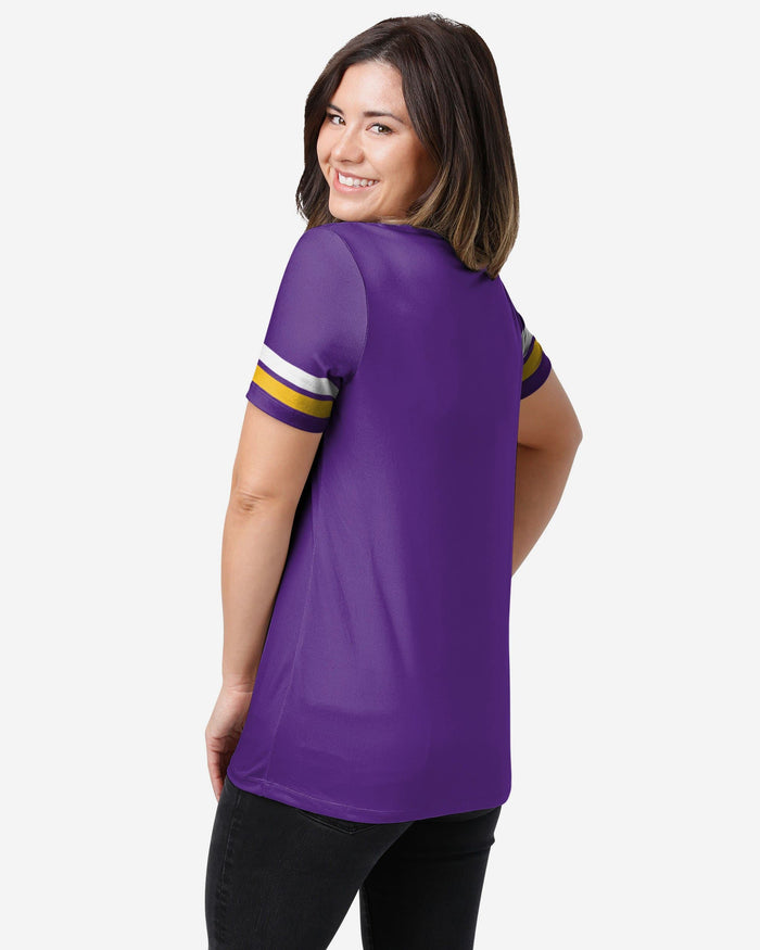 Minnesota Vikings Womens Gameday Ready Lounge Shirt FOCO - FOCO.com