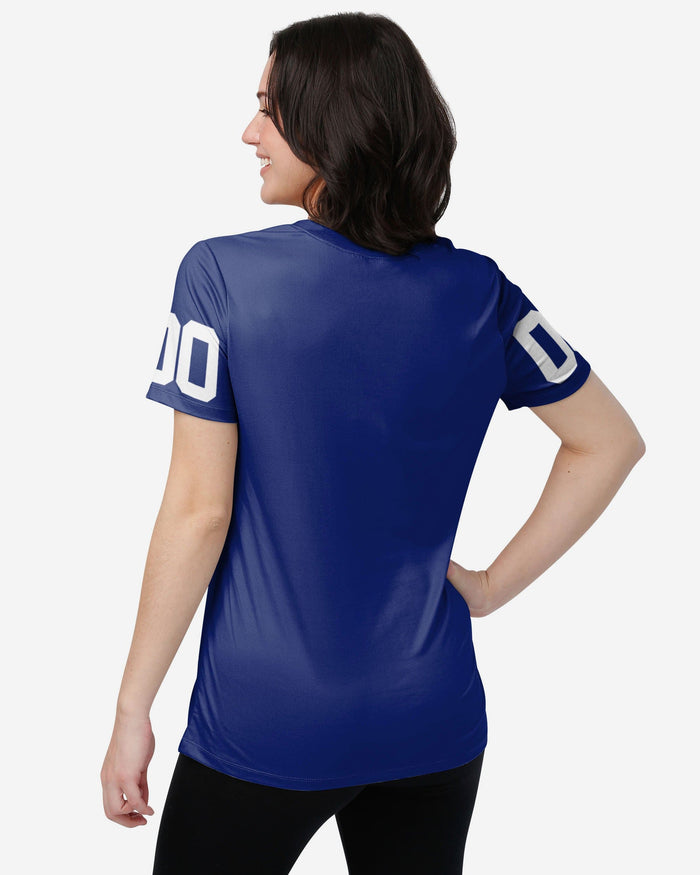 New York Giants Womens Gameday Ready Lounge Shirt FOCO - FOCO.com