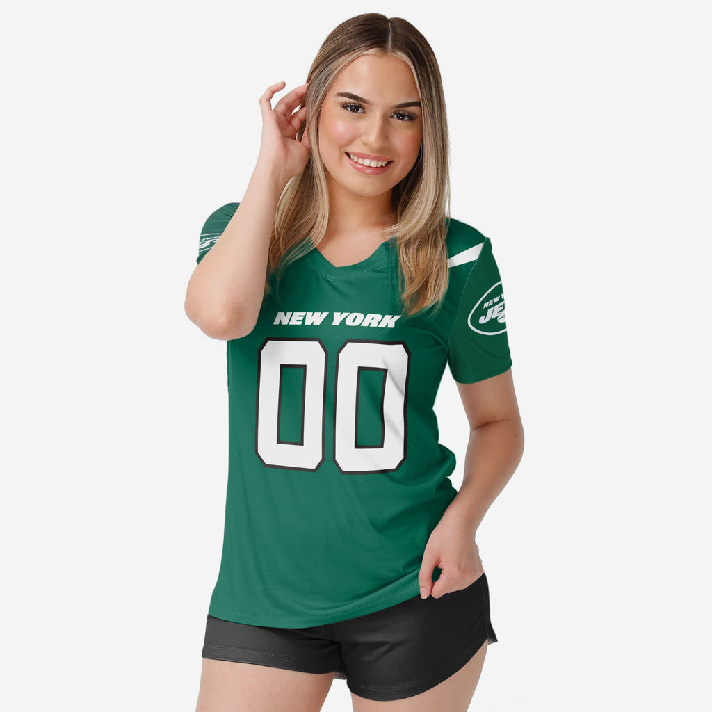 New York Jets Womens Gameday Ready Lounge Shirt FOCO S - FOCO.com