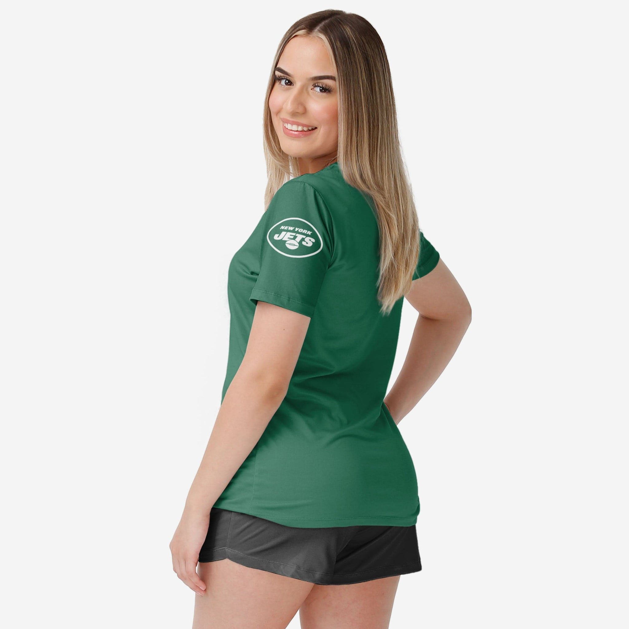 FOCO New York Jets NFL Womens Gameday Ready Lounge Shirt