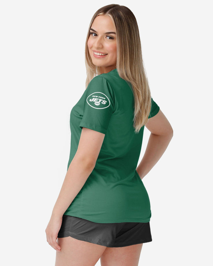 New York Jets Womens Gameday Ready Lounge Shirt FOCO - FOCO.com