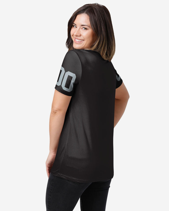 Las Vegas Raiders Womens Gameday Ready Lounge Shirt FOCO - FOCO.com