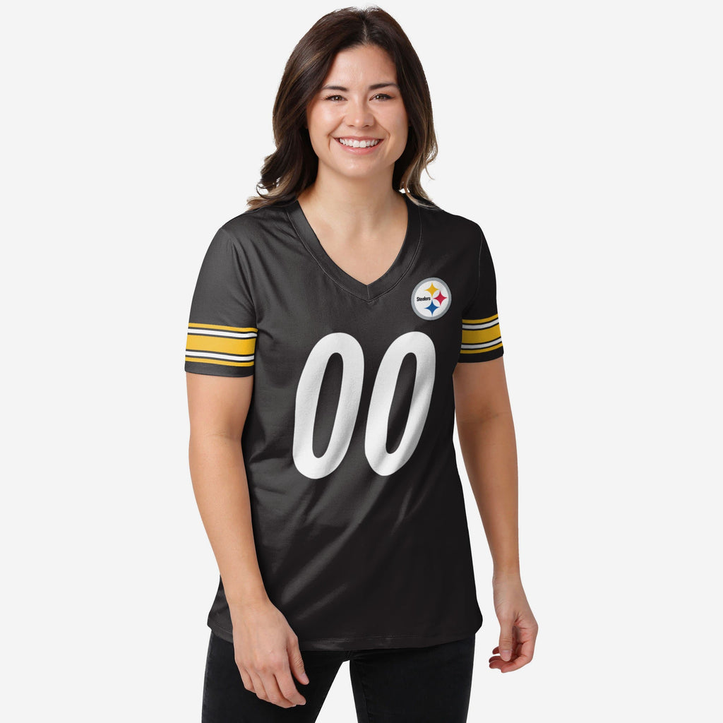 Pittsburgh Steelers Womens Gameday Ready Lounge Shirt FOCO S - FOCO.com
